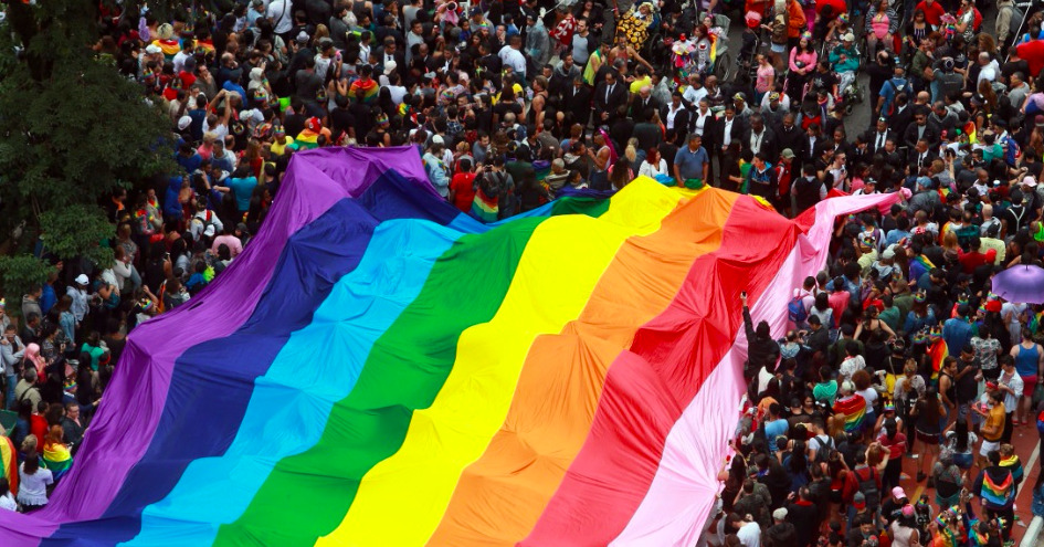22º Parada do Orgulho LGBT em São Paulo